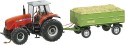 Car System Traktor MasseyFergusson z przyczepą, H0, Faller 161536