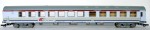 Wagon restauracyjny 4 os. IC ep.V PKP, H0, Tillig 74747