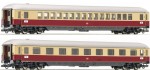 2 x pasażerski TEE 'Blauer Enzian' DB, H0, Roco 64025