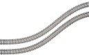 Tor flex giętki na podkładach drewnianych L=890 mm, H0, Tillig 85125