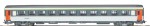 Osobowy 4 os. 2 kl. Corail SNCF, H0, PIKO 59603