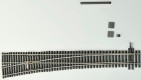 Rozjazd EW5 7° / 9,4° lewy, H0, Tillig 85327