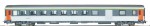 Osobowy 4 os. 2 kl. z przedziałem bagażowym Corail SNCF, H0, PIKO 59604