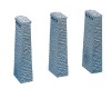 Trzy filary wiaduktowe, kamienne, H0, Faller 120479