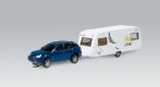 Car System Porsche Cayenne z kempingiem, H0, Faller 161529