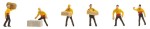 Pracownicy spedytora DHL, N, Faller 155324