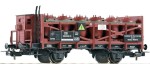 Towarowy 2 os. z butlami na gaz ep. III DB, H0, PIKO 54257