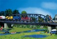 Kratownicowy wiadukt kolejowy 1-torowy, H0, Faller 120482