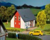 Domek jednorodzinny (czerwony)