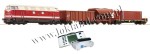 Towarowy zestaw cyfrowy ze spalinowozem BR 118, TT, Tillig 01205