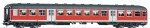 Pasażerski 4 os. 2 kl. Silberling ep.V DB, H0, PIKO 57657