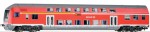 Sterowniczy wagon piętrowy 1/2 kl. DBbuzf778 DB Regio ep. VI, H0, PIKO 57621