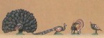 Indyki, pawie, H0, Preiser 10166