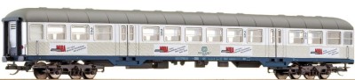 Wagon pasażerski 2 kl Silberling MIBA DB, TT, Tillig 13859
