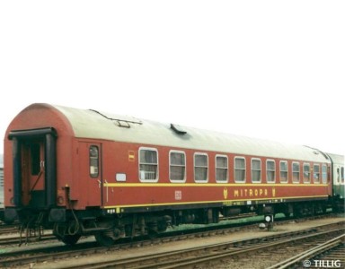 Sypialny 4 os. MITROPA typ Y ep. V DB AG, H0, Tillig 74772
