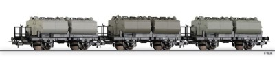 Tillig 74187 E - 3 x wapniarka 2 os. DB, H0