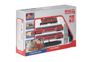 Podwójny Cyfrowy zestaw startowy BR 218 + BR 182 DB, H0, PIKO 57175