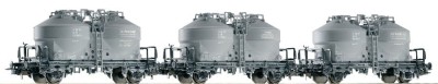 3 x wagon silos Uce9020 ep.IV DR, H0, PIKO 58324
