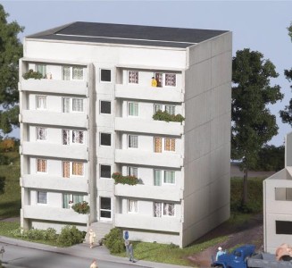 Blok z wielkiej płyty, H0, PIKO 61146