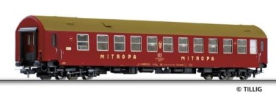 Wagon sypialny 4 os. „Mitropa“ Typ Y, ep. V DB AG, H0, Tillig 74800