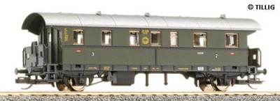 Pasażerski 2/3 kl BCi29 DRG, TT, Tillig 13015
