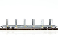 Wagon platforma z kłonicami Sp-w 8360 RhB, H0m, BEMO 2281110