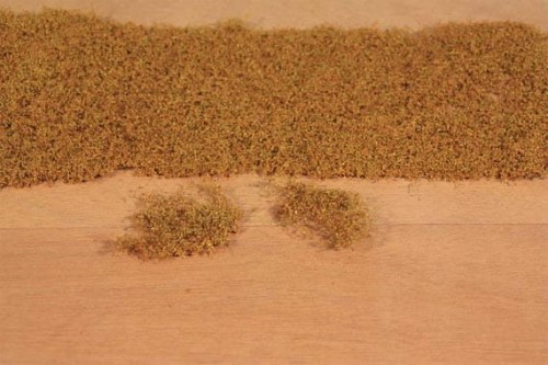 Drobne listowie na siateczce 14 x 28 cm, jesienny brąz, Heki 1682