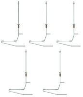 Wieszak sieci trakcyjnej do bramek 5 szt., skala H0, Viessmann 4177