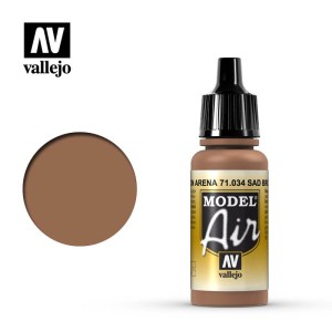 Farba akrylowa Model Air Sand Brown 17ml, Vallejo 71034