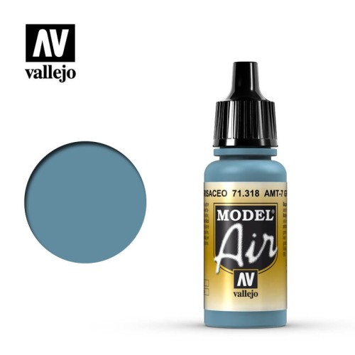 Farba akrylowa Model Air Greyisch Blue 17ml, Vallejo 71318