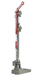 Semafor kształtowy 2-ramienny, Hp0, Hp1, Hp2, z dekoderem DCC, skala H0, Viessmann 4702