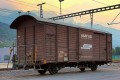 Wagon kryty 2 os. A&M RhB ep. V, skala H0m, BEMO 2282108