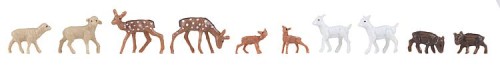 Zwierzęta do zagrody - 10 figur, skala H0, Faller 150937