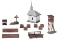 Kapliczka z akcesoriami, skala H0, Kibri 39780