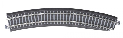 Tor łuk BR11-32kre prawy R396/15 st podkłady betonowe TT, H0m, Tillig 83773