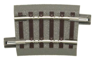 Tor łukowy R2 358 mm / 7,5°, skala H0, Roco 61129