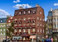 Hotel city z oświetleniem skala H0, Vollmer 43782