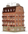 Hotel city z oświetleniem skala H0, Vollmer 43782
