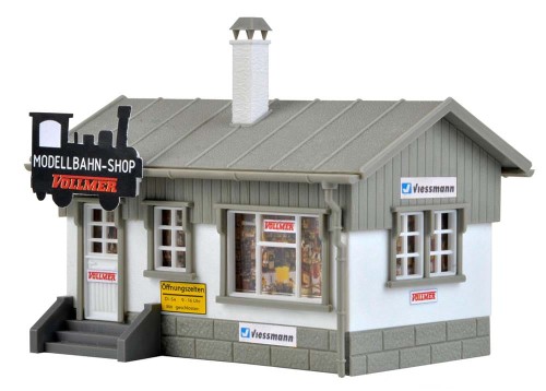 Modelarski sklep z kolejkami, H0, Vollmer 42418