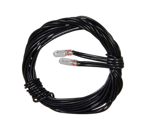 2 x żarówka bezbarwna T1/2 Ø 1,8 mm, 16 V, 30 mA, Viessmann 3509