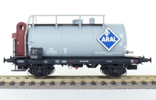 Cysterna 2 os. ARAL z budką DB, ep. III, skala H0, Exact-train EX20576