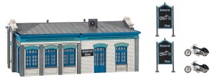  Sklep motocyklowy, skala H0, Faller 130140