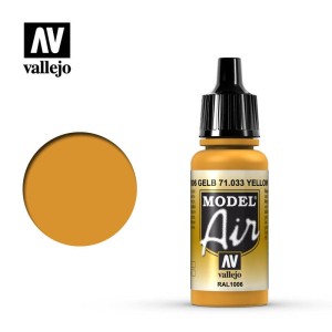 Farba akrylowa Model Air Yellow Ochre 17ml, Vallejo 71033