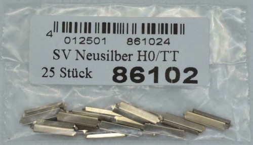 Złączki do torów Tillig model - 25 szt., TT, Tillig 86102-TT