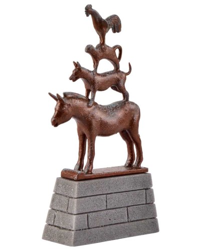 4 Muzykantów z Bremy - statuetka, skala H0, Vollmer 48287