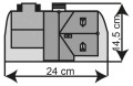 Dworzec Reichelsheim, skala H0, Kibri 39492