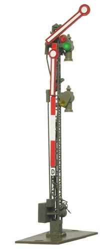 Semafor kształtowy 2-ramienny, Hp0, Hp1, Hp2, skala TT, Viessmann 4902