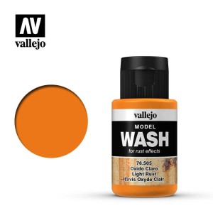 Farba akrylowa Model Wash - jasna rdza - 35 ml, Vallejo 76505