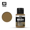 Farba akrylowa Model Wash - Ciemna zieleń khaki - 35 ml, Vallejo 76520