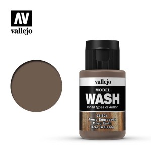 Farba akrylowa Model Wash - Oiled Earth- 35 ml, Vallejo 76521